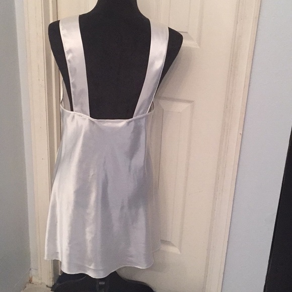 💝NWOT Gilligan & O’Malley 2 pc Ivory Gown/Kimono - Picture 4 of 8